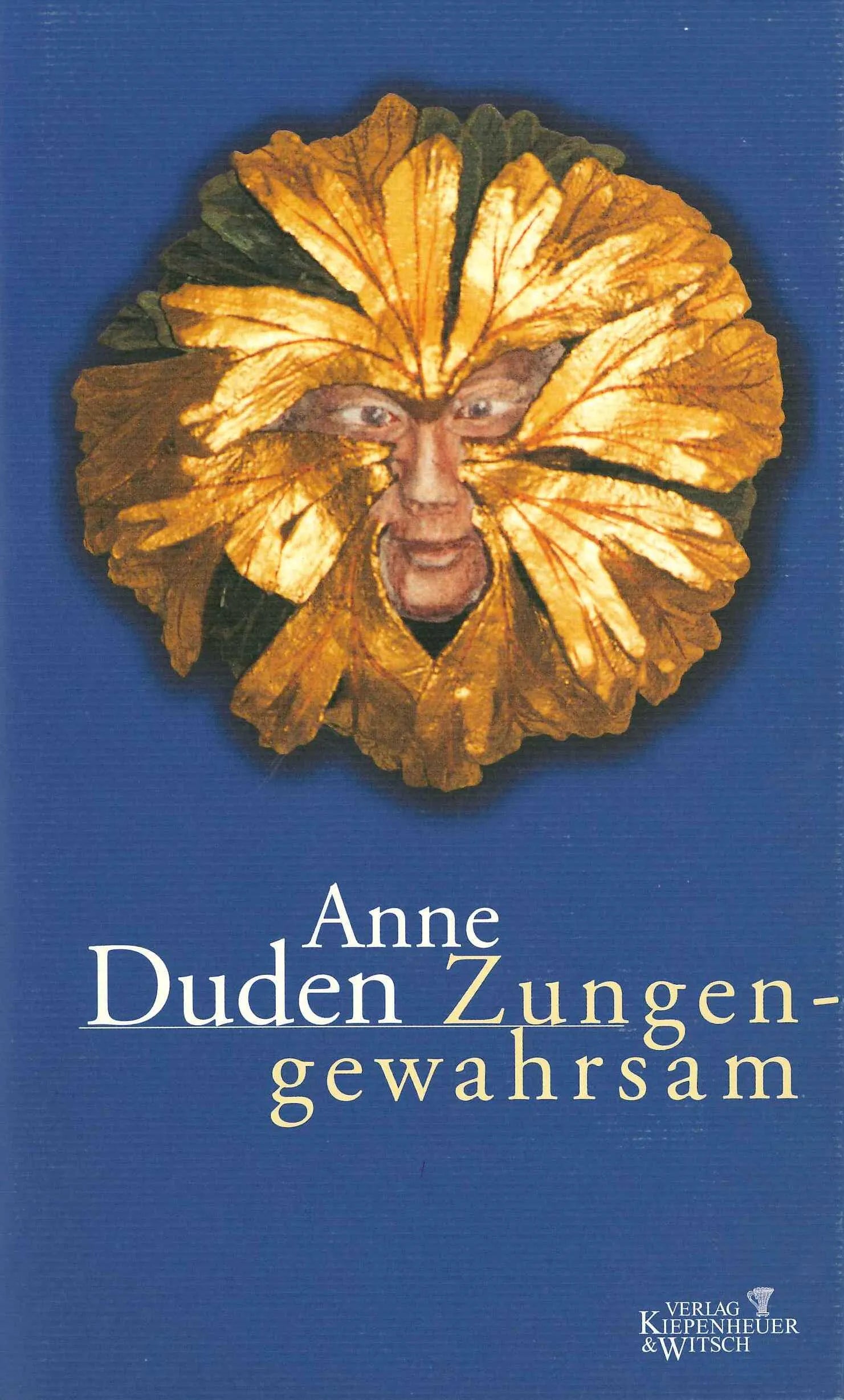 Buchcover von 'Zungengewahrsam' - Gebundene Ausgabe von Anne Duden