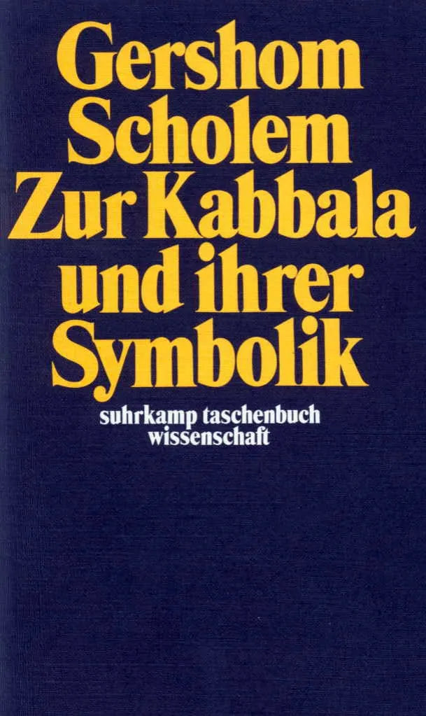 Buchcover von 'Zur Kabbala und ihrer Symbolik' - Taschenbuch von Gershom Scholem