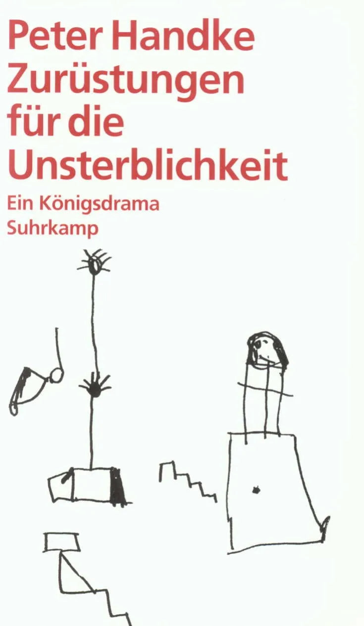 Buchcover von 'Zurüstungen für die Unsterblichkeit' - Paperback von Peter Handke