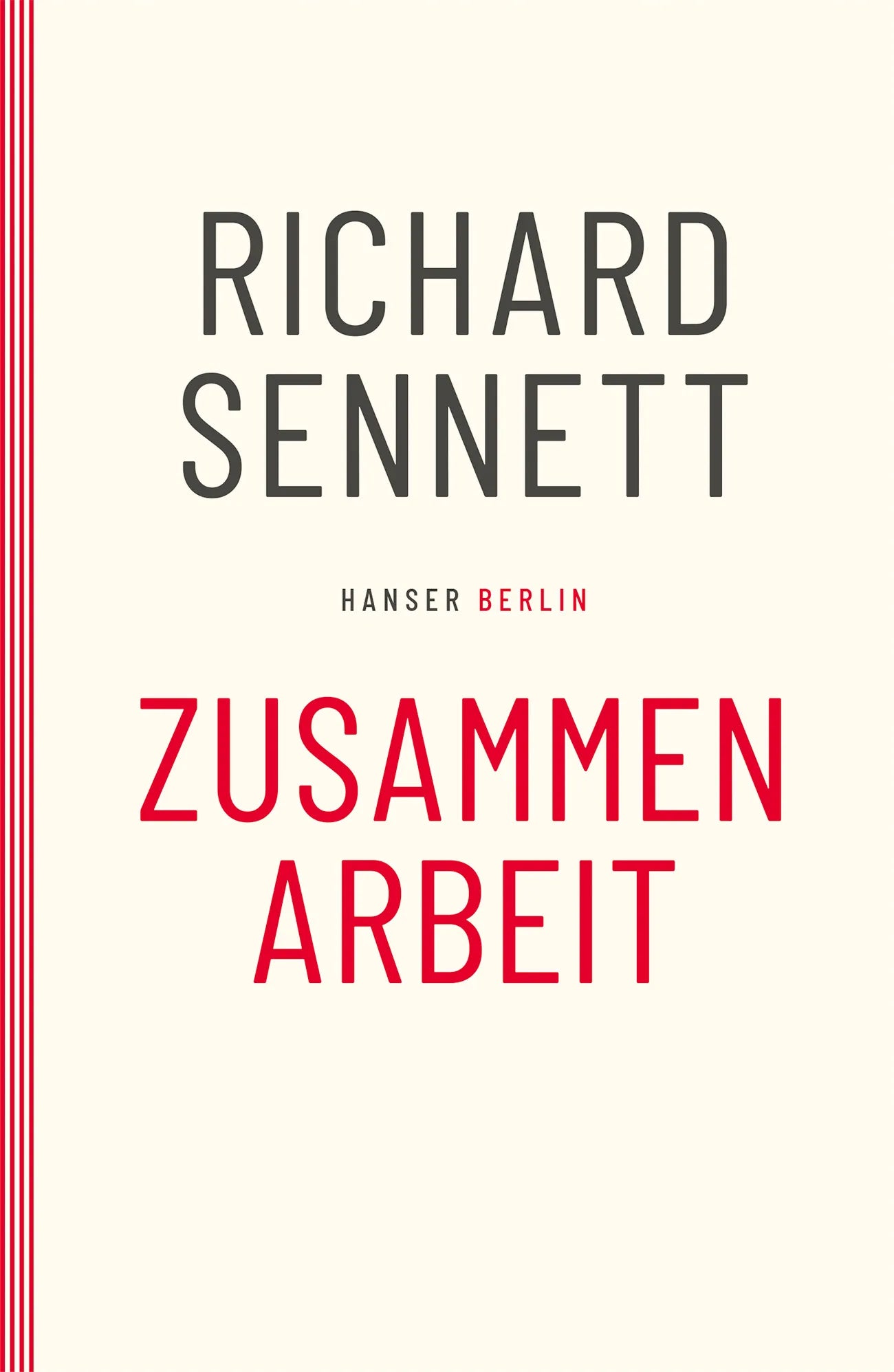 Buchcover von 'Zusammenarbeit' - Taschenbuch von Richard Sennett
