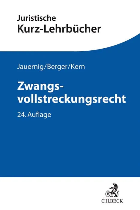 Buchcover von 'Zwangsvollstreckungsrecht' - Taschenbuch von Christoph A. Kern