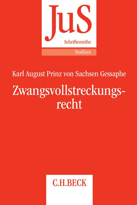 Buchcover von 'Zwangsvollstreckungsrecht' - Taschenbuch von Karl August Sachsen Gessaphe