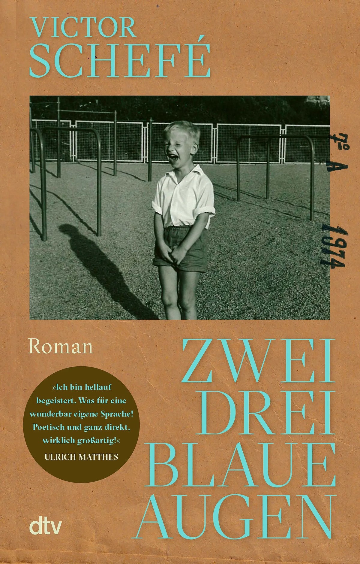 Cover: Zwei, drei blaue Augen (Taschenbuch) von Victor Schefé