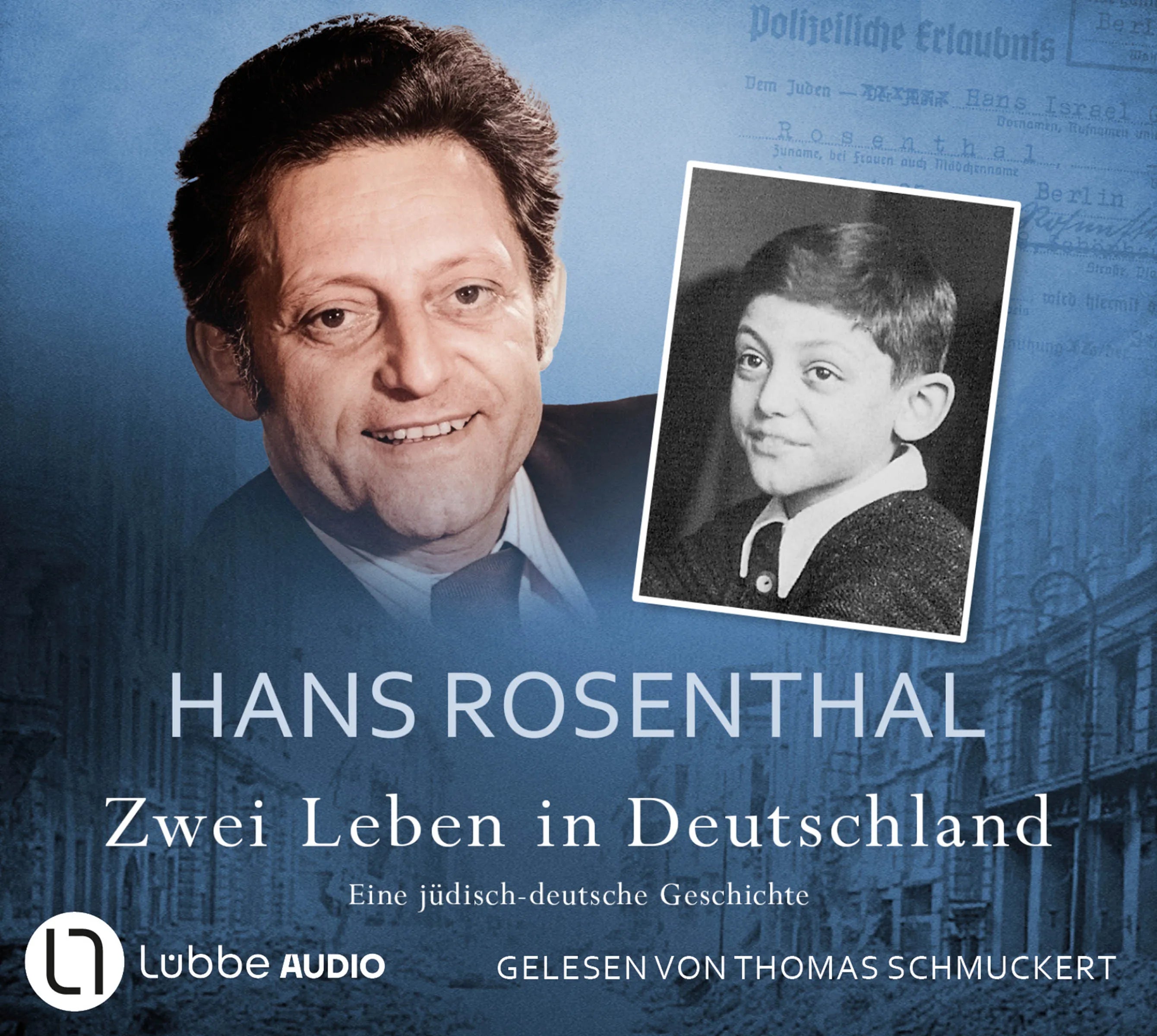 Buchcover von 'Zwei Leben in Deutschland' - Hörbuch (CD) von Hans Rosenthal