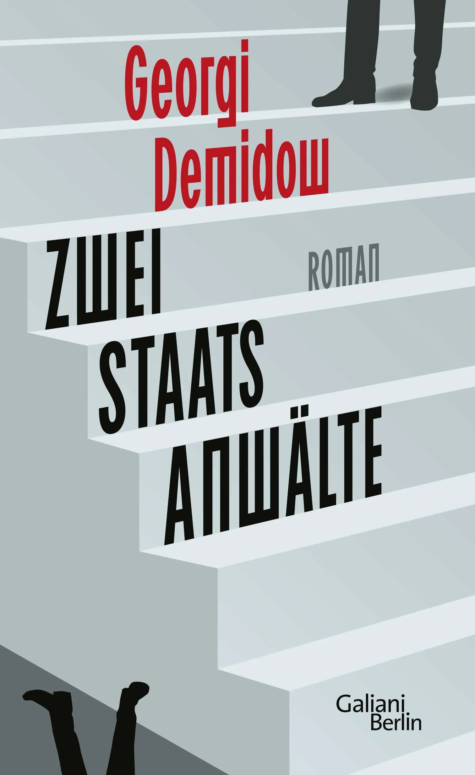 Buchcover von 'Zwei Staatsanwälte' - Gebundene Ausgabe von Georgi Demidow