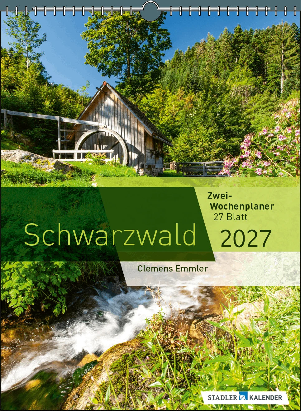 Taschenkalender: Zwei-Wochenplaner Schwarzwald 2027