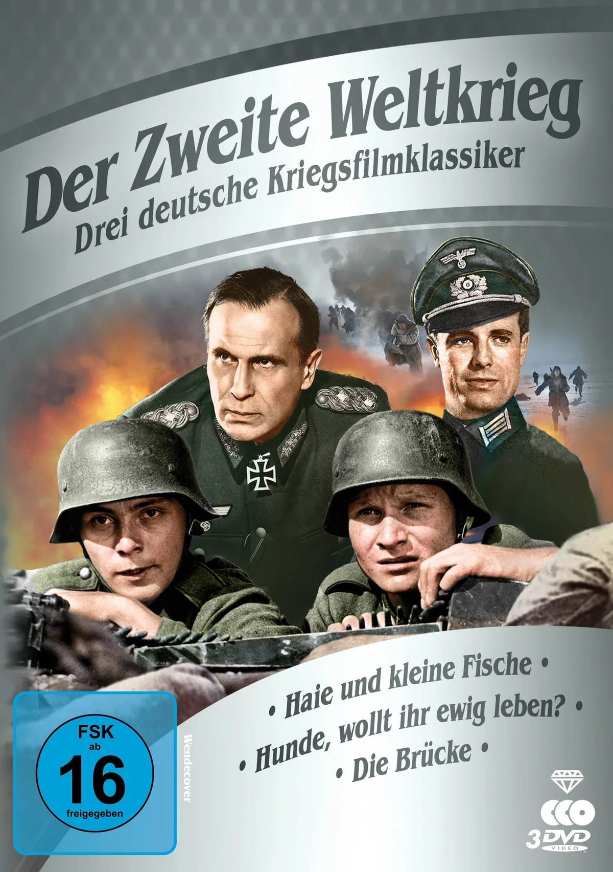 DVD-Cover: Zweiter-Weltkrieg-Box. Regie: Frank Wisbar
