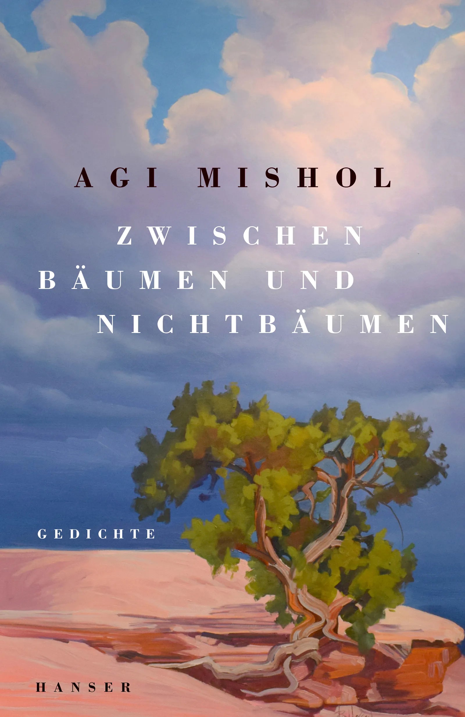 Cover: Zwischen Bäumen und Nichtbäumen (Hardcover) von Agi Mishol