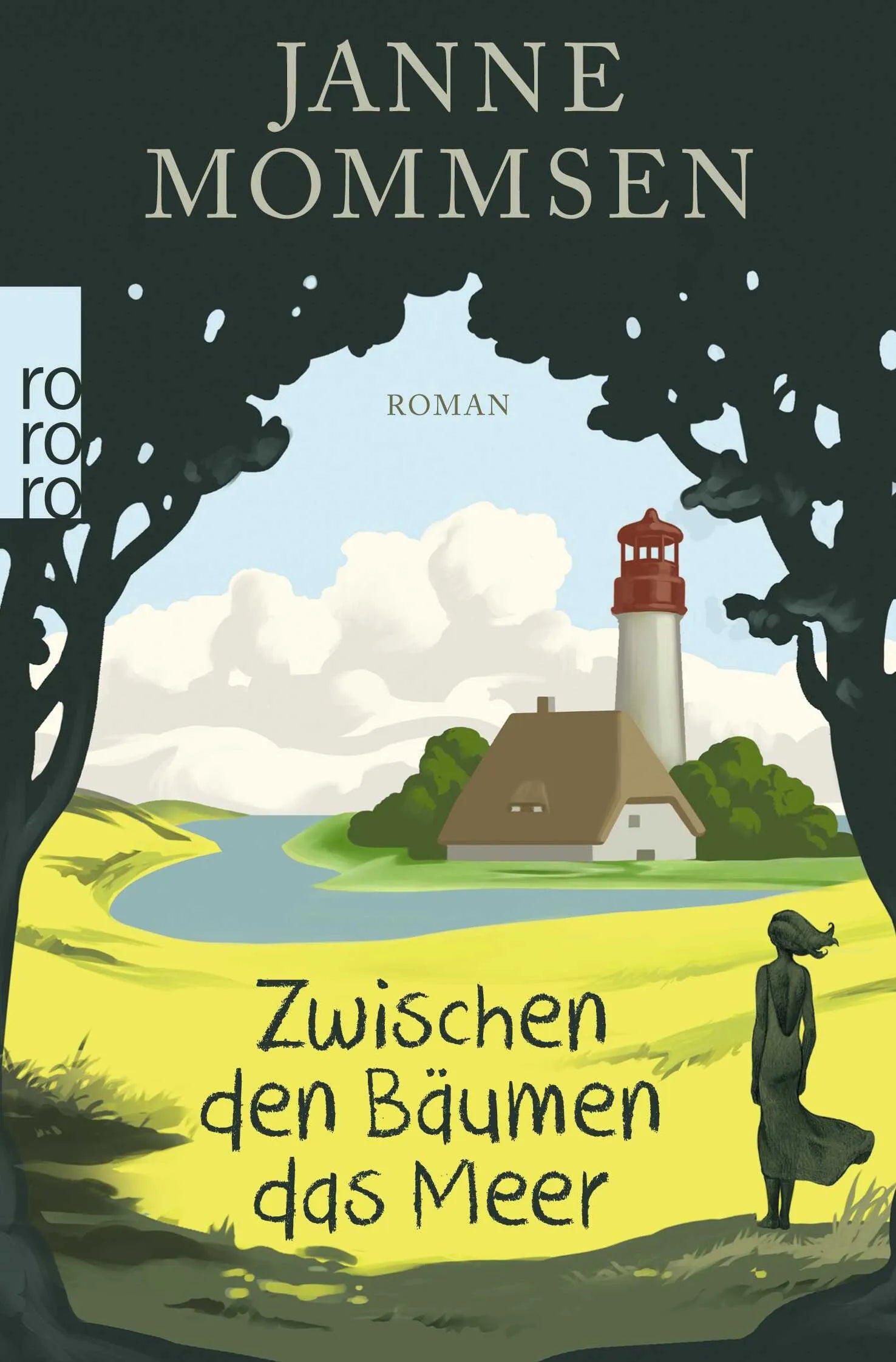 Buchcover von 'Zwischen den Bäumen das Meer' - Taschenbuch von Janne Mommsen