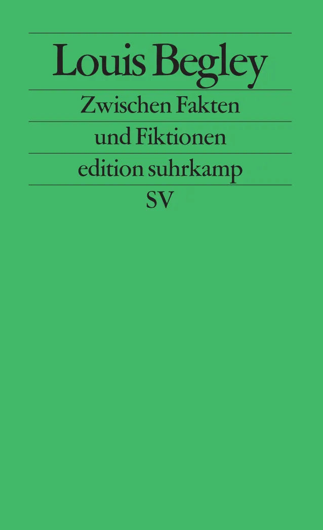 Buchcover von 'Zwischen Fakten und Fiktionen' - Taschenbuch von Louis Begley