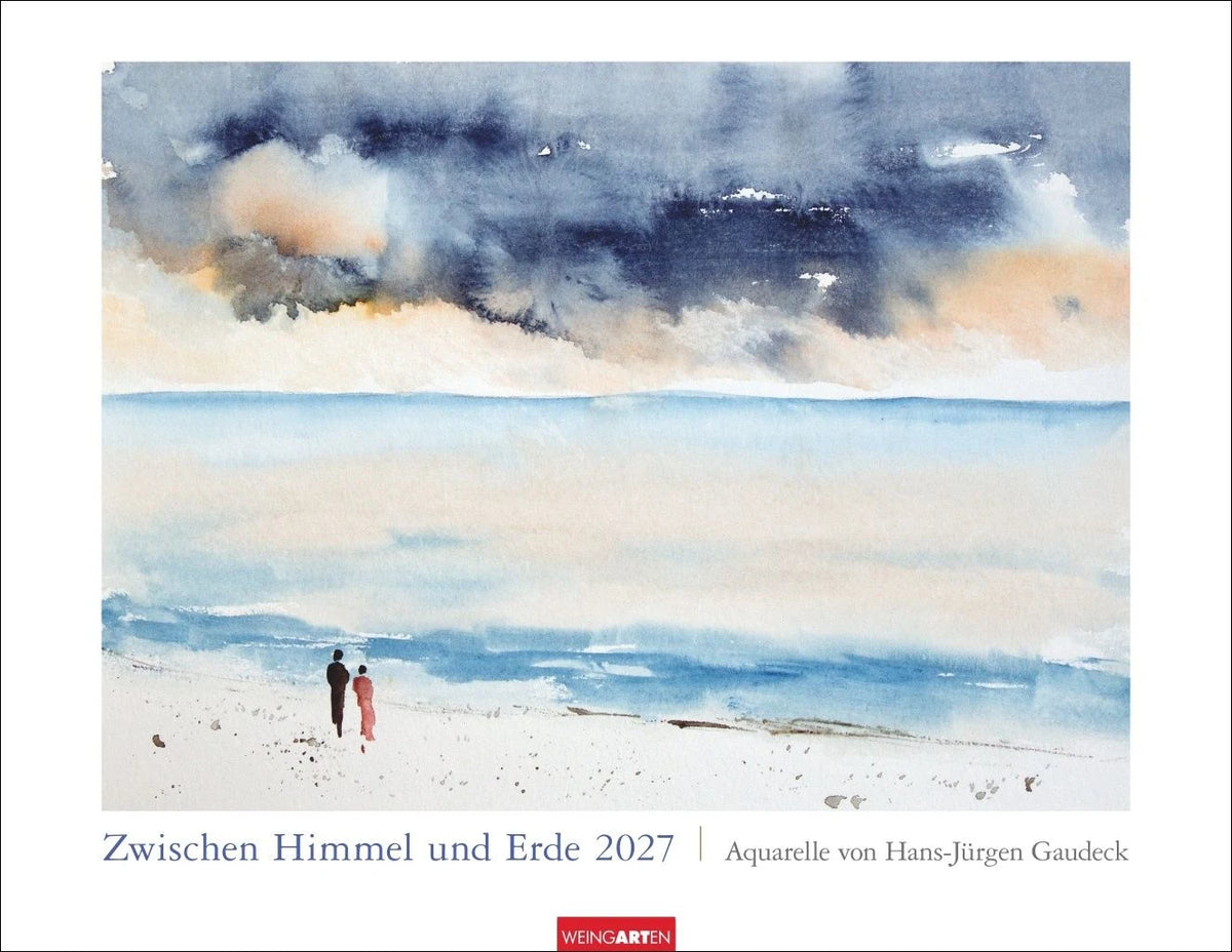 Wandkalender: Zwischen Himmel und Erde Kalender 2027 - Aquarelle von Hans-Jürgen Gaudeck
