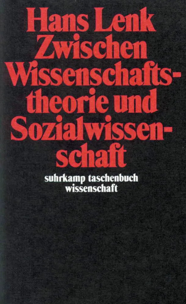 Buchcover von 'Zwischen Wissenschaftstheorie und Sozialwissenschaft' - Taschenbuch von Hans Lenk