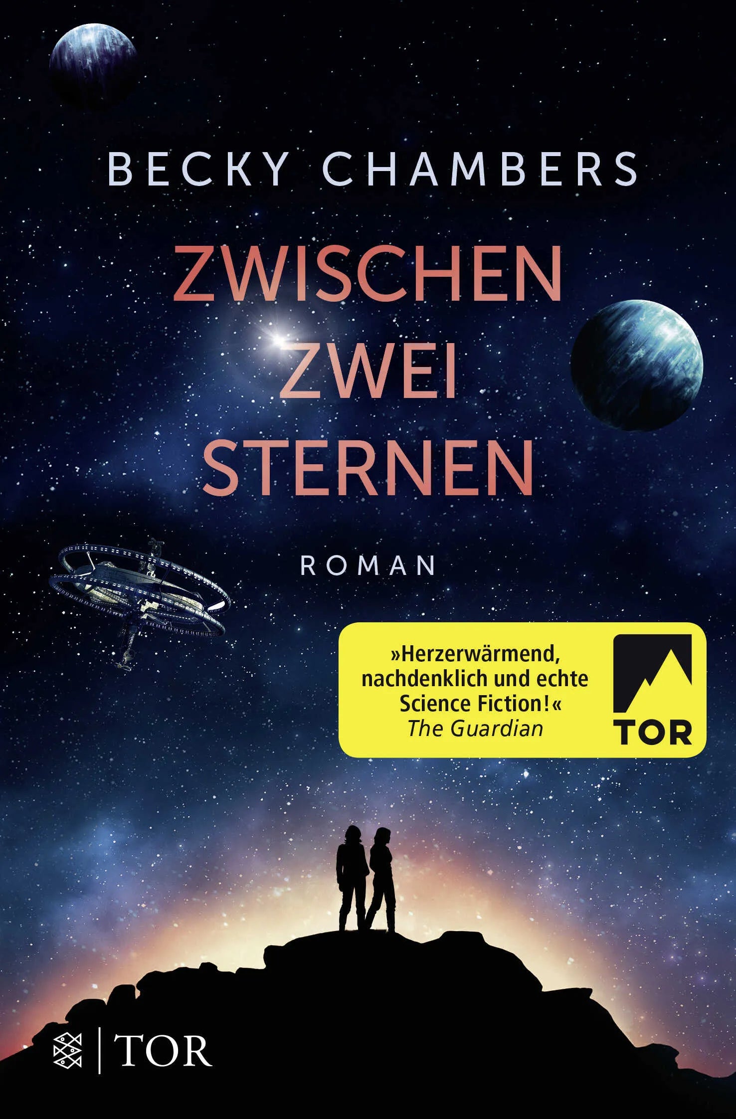 Buchcover von 'Zwischen zwei Sternen' - Taschenbuch von Becky Chambers