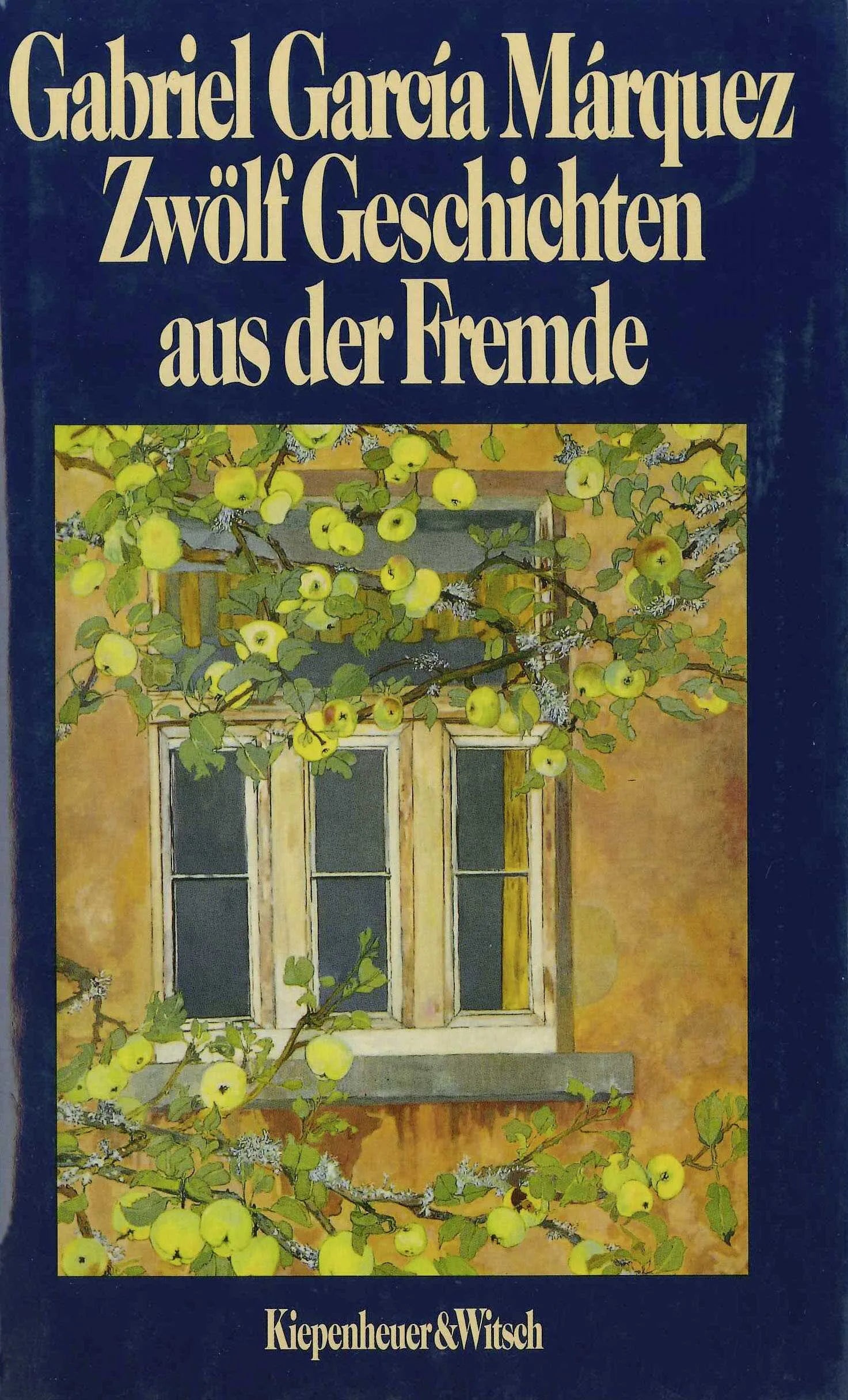 Buchcover von 'Zwölf Geschichten aus der Fremde' - Gebundene Ausgabe von Gabriel García Márquez
