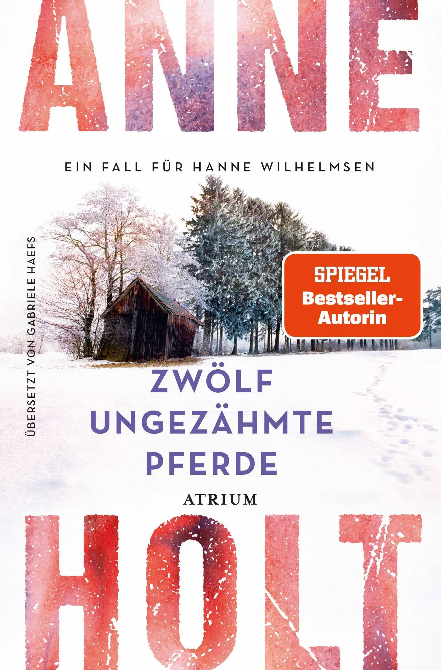 Cover: Zwölf ungezähmte Pferde (Taschenbuch) von Anne Holt