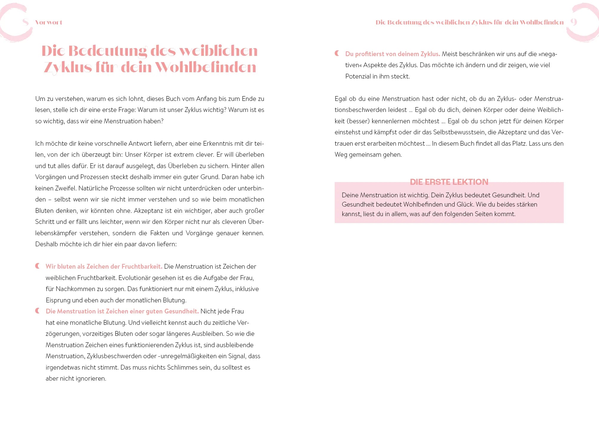 Innenansicht von 'Zyklus in Balance' - Taschenbuch