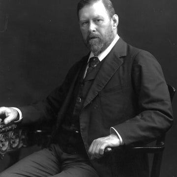Bram Stoker, Autor von Dracula — historisches Porträt