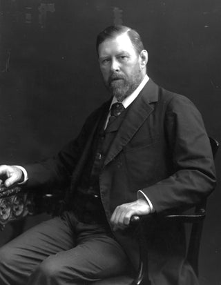Bram Stoker, Autor von Dracula — historisches Porträt