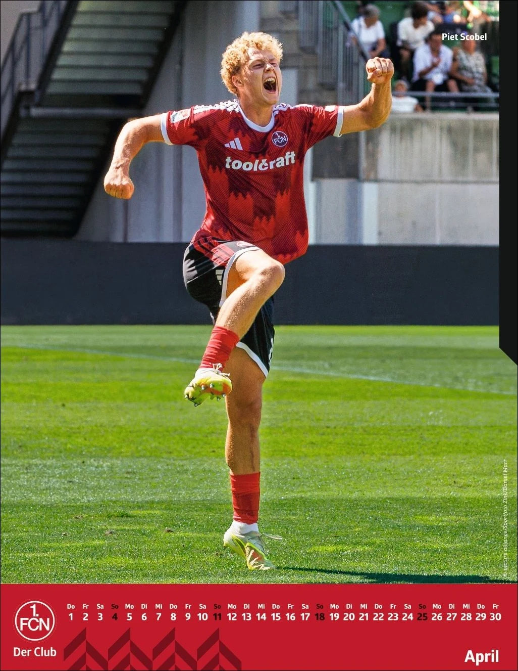 1. FC Nürnberg Posterkalender 2027 – Ansicht