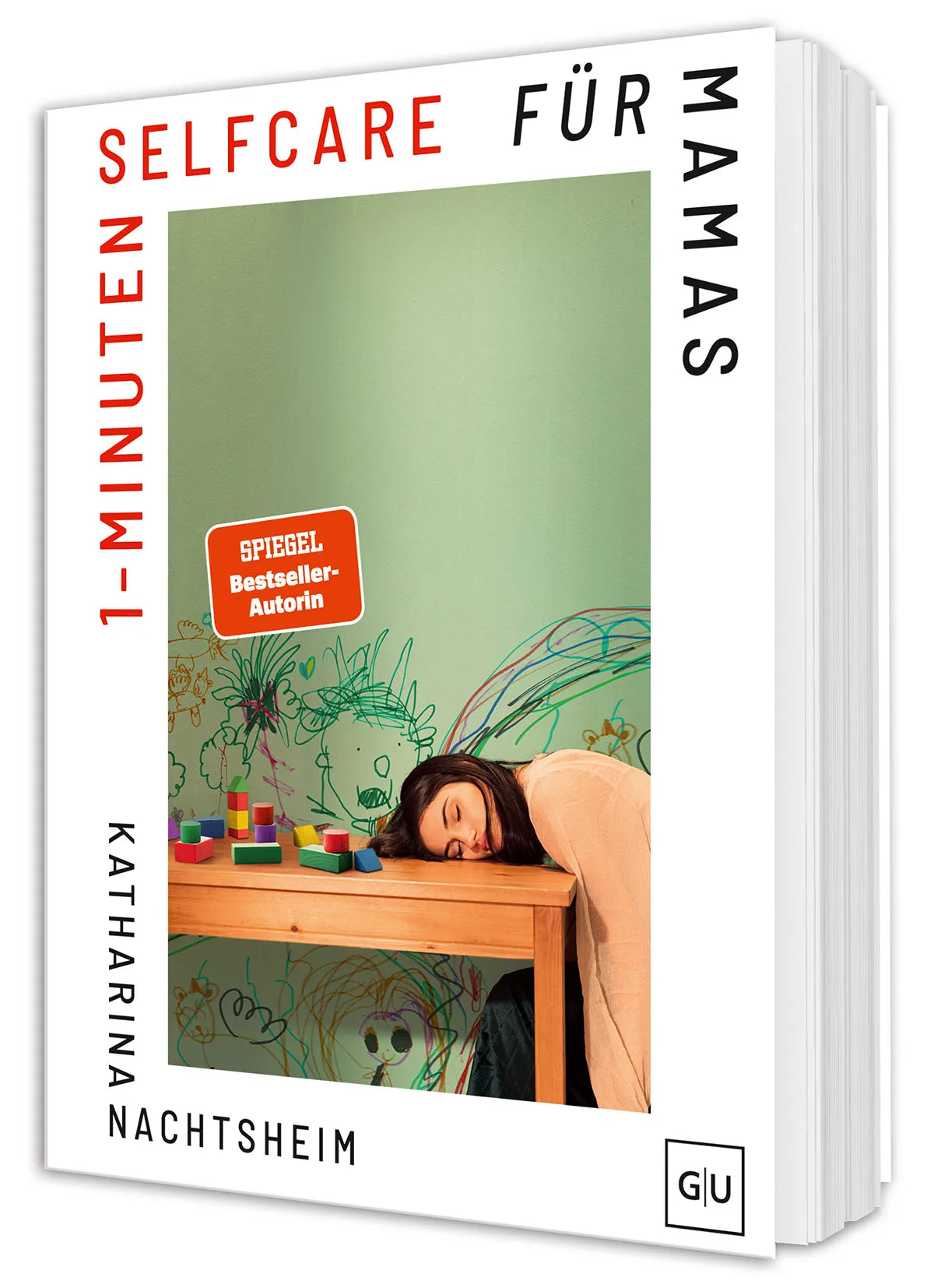 Cover: 1-Minuten-Selfcare für Mamas (Hardcover) von Katharina Nachtsheim