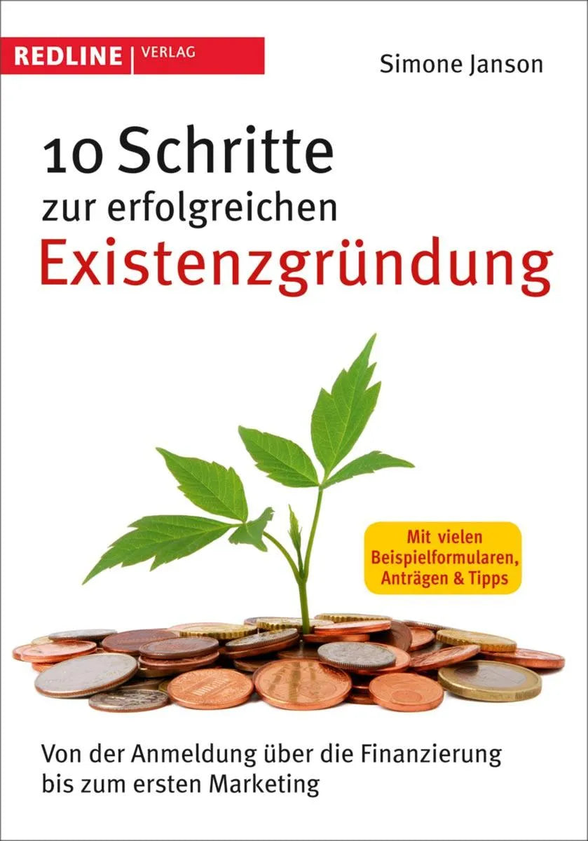 Buchcover von '10 Schritte zur erfolgreichen Existenzgründung' - Taschenbuch von Simone Janson