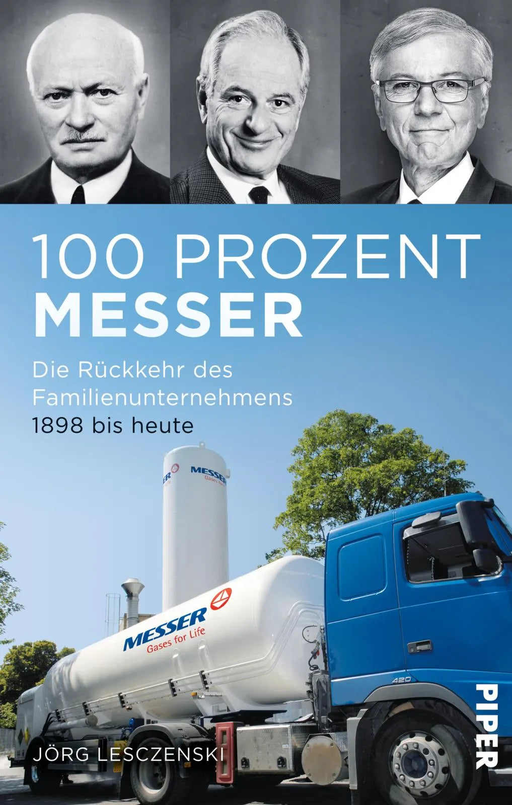 Buchcover von '100 Prozent Messer' - Gebundene Ausgabe von Jörg Lesczenski
