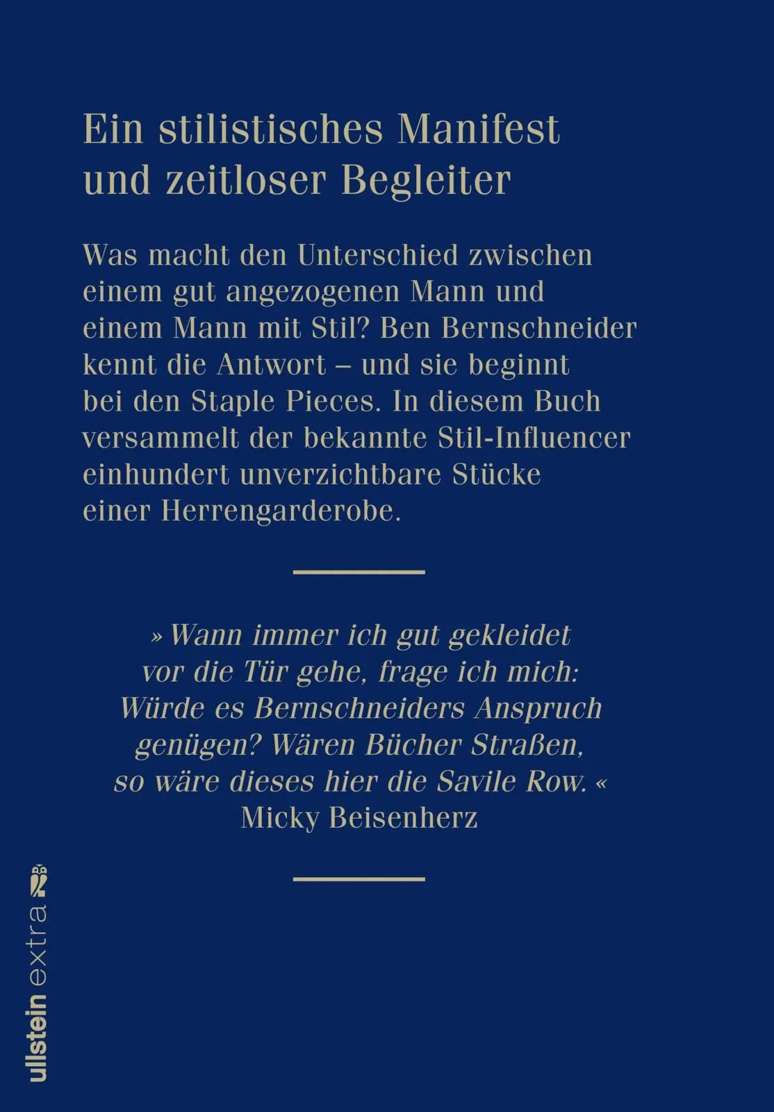 Rückseite: 100 Staple Pieces (Hardcover)