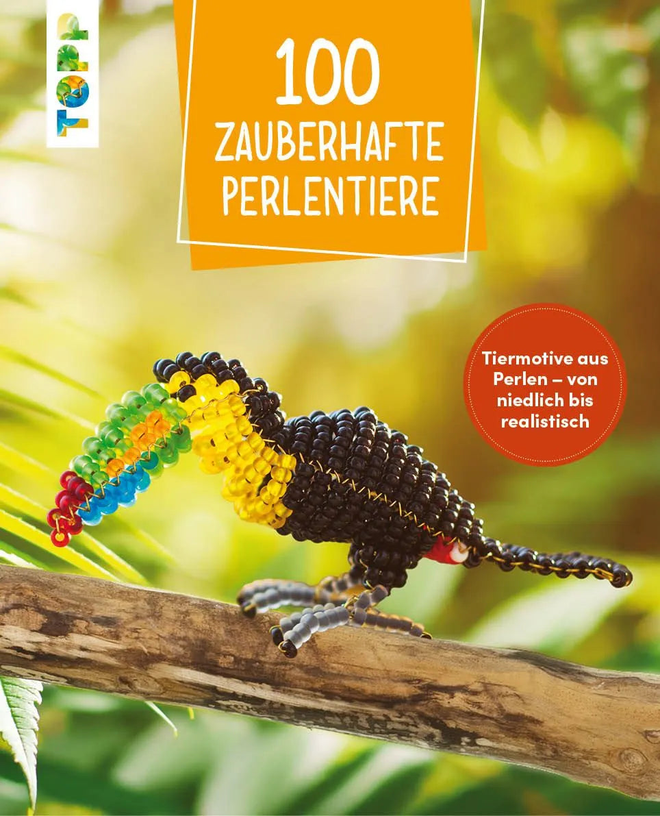 Cover: 100 zauberhafte Perlentiere (Taschenbuch) von Torsten Becker