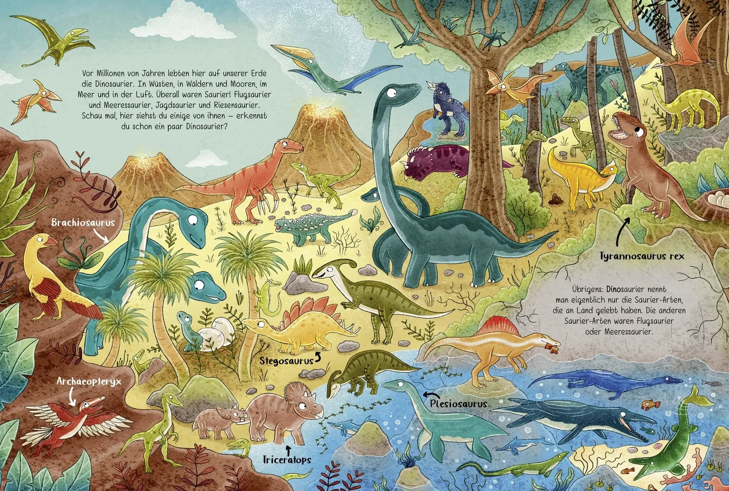 Detailansicht: 101 Dinos und alles, was du über sie wissen musst! (Hardcover)
