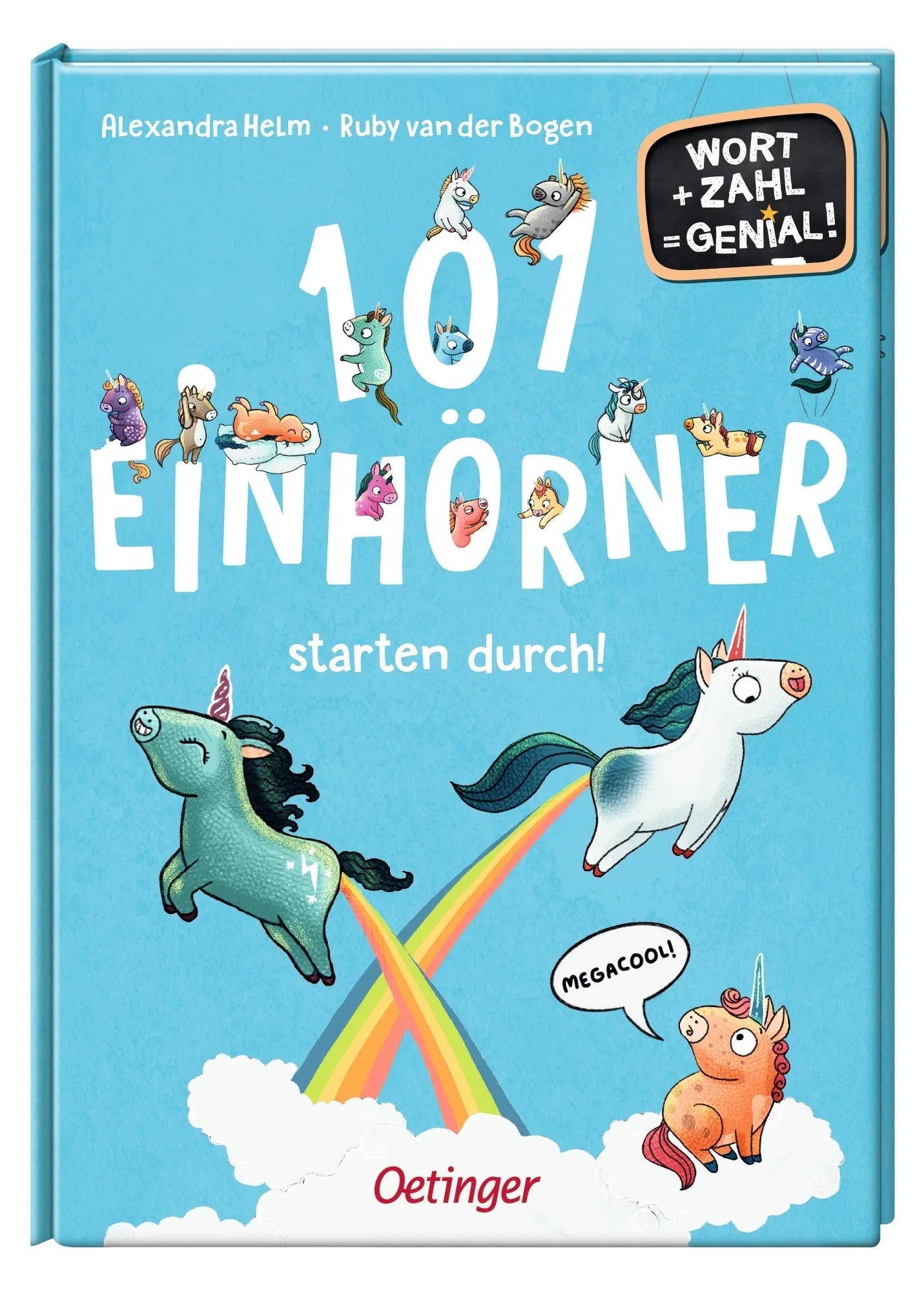Produktansicht: 101 Einhörner starten durch! (Gebundene Ausgabe)