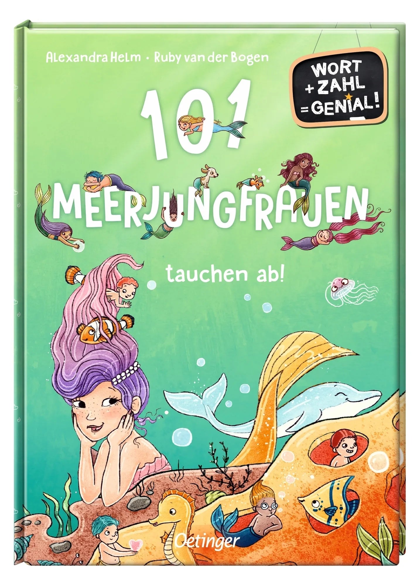 Produktansicht: 101 Meerjungfrauen tauchen ab! (Gebundene Ausgabe)