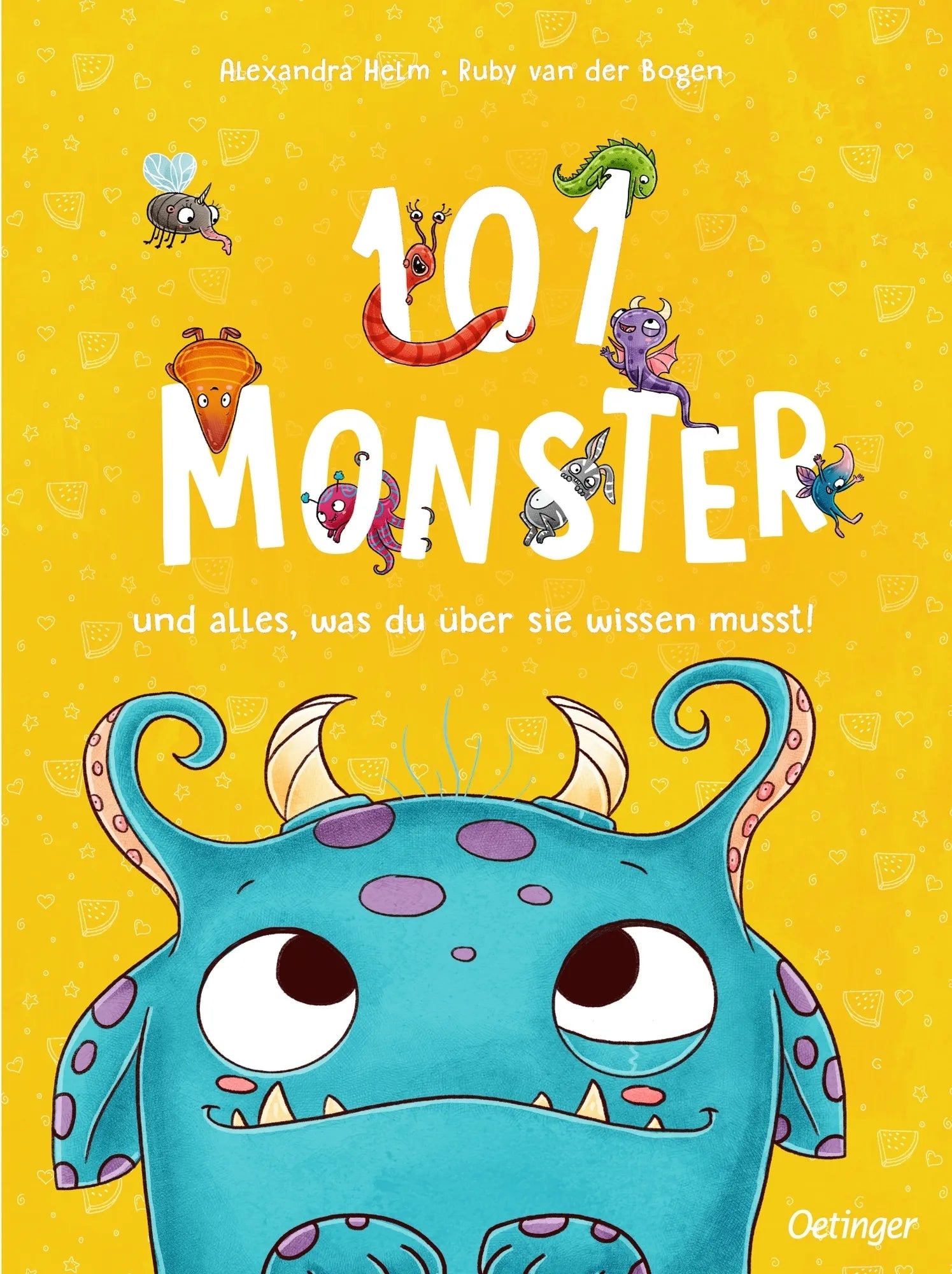 Buchcover von '101 Monster und alles, was du über sie wissen musst!' - Gebundene Ausgabe von Ruby van der Bogen