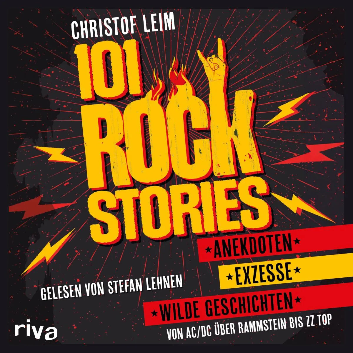 Cover: 101 Rock Stories (Hörbuch Download) von Christof Leim