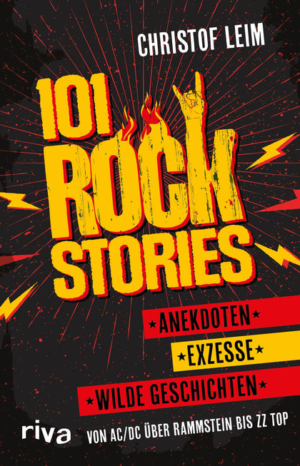 Buchcover von '101 Rock Stories' - Taschenbuch von Christof Leim