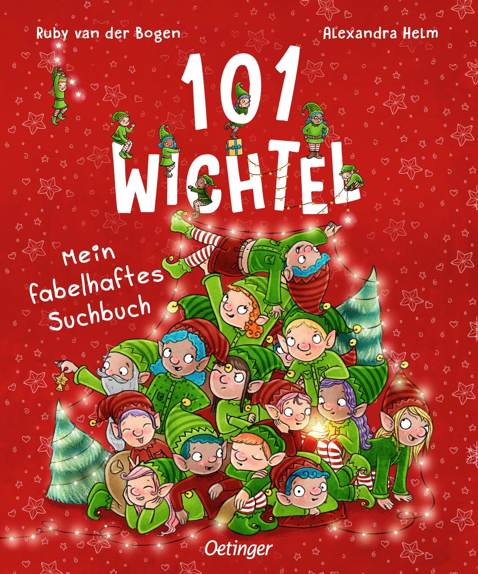 Cover: 101 Wichtel. Mein fabelhaftes Suchbuch (Hardcover) von Ruby van der Bogen