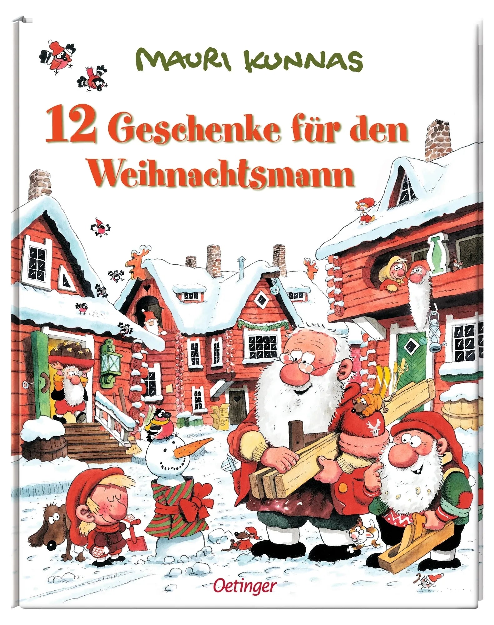 Produktansicht: 12 Geschenke für den Weihnachtsmann (Gebundene Ausgabe)