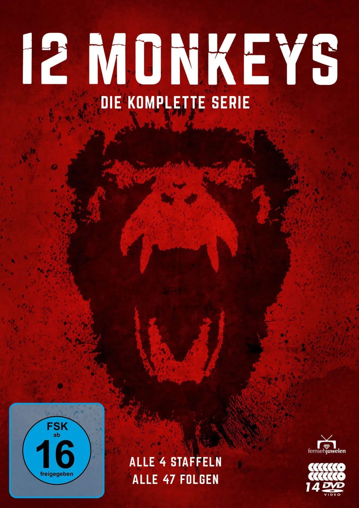 12 Monkeys - Die komplette Serie (Alle 4 Staffel - Blu-ray Disc