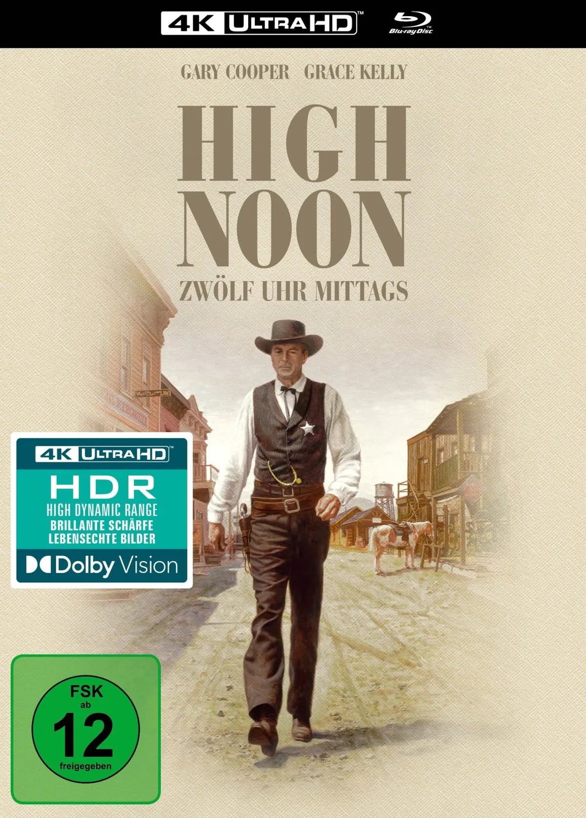 12 Uhr mittags - High Noon - Blu-ray 4K Ultra HD