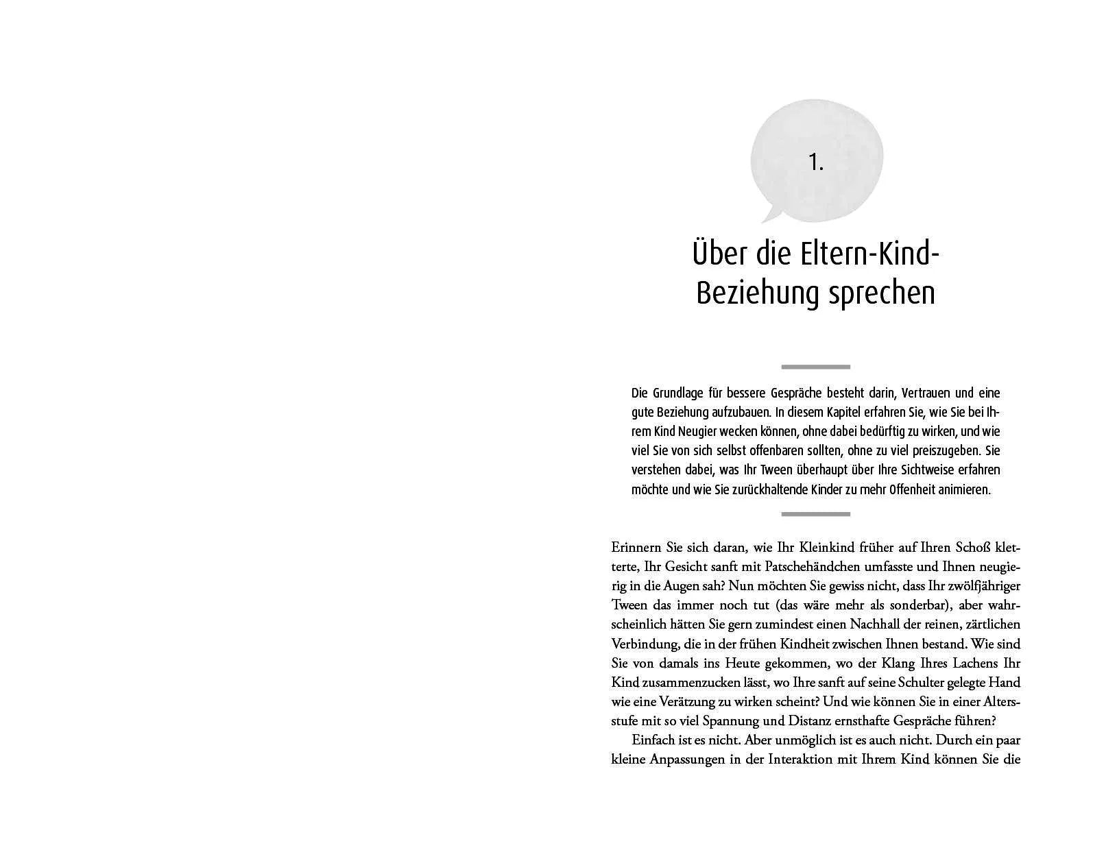 Innenansicht von '14 wichtige Gespräche mit deinem Kind, bis es 14 Jahre alt wird' - Taschenbuch