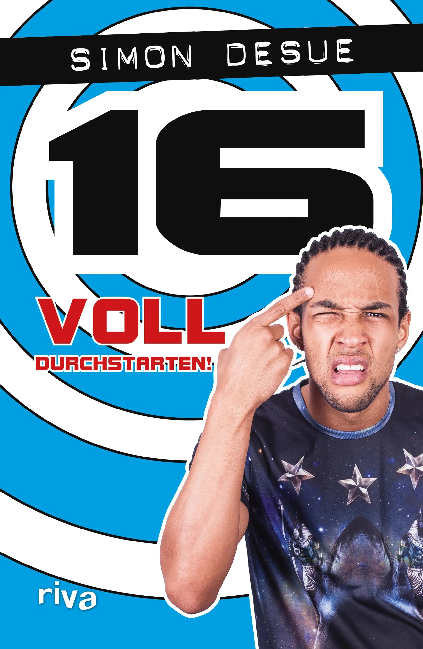 Buchcover von '16' - Taschenbuch von Simon Desue