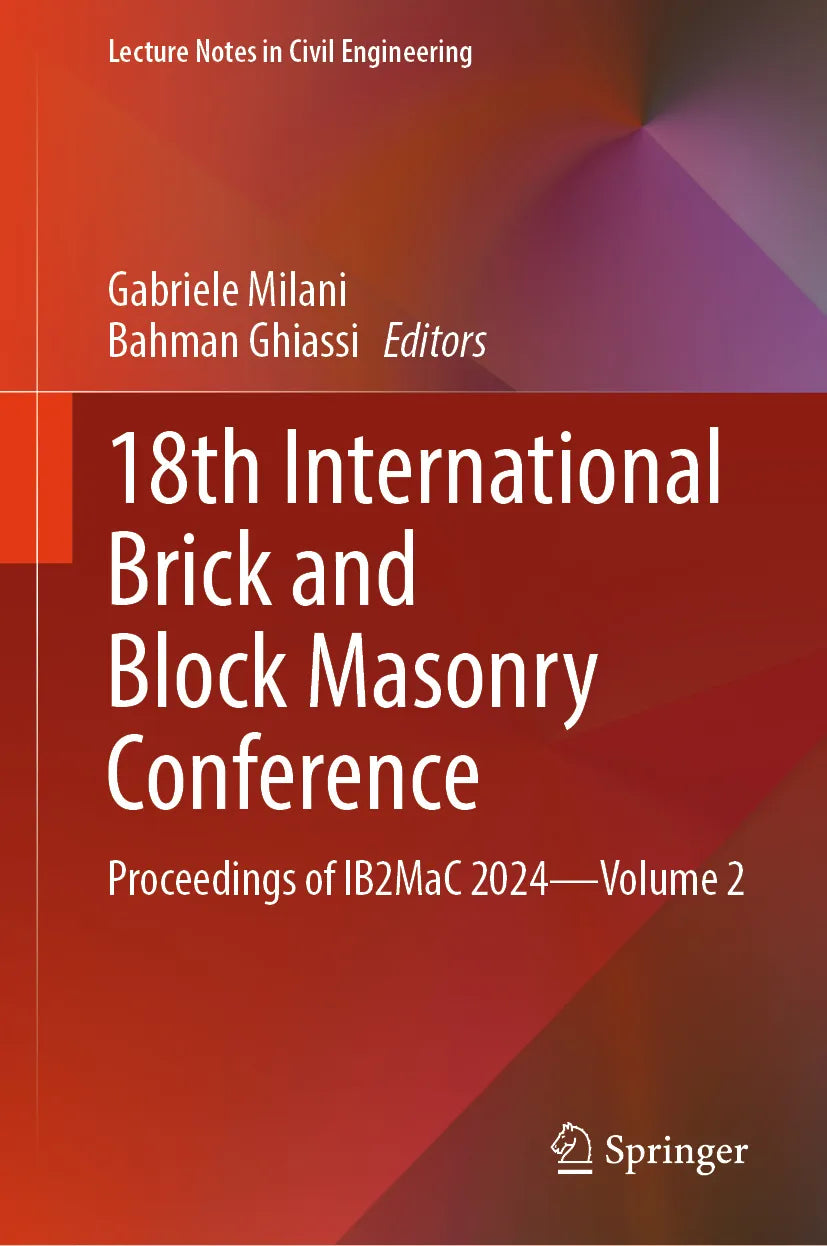 Cover: 18th International Brick and Block Masonry Conference (E-Book)