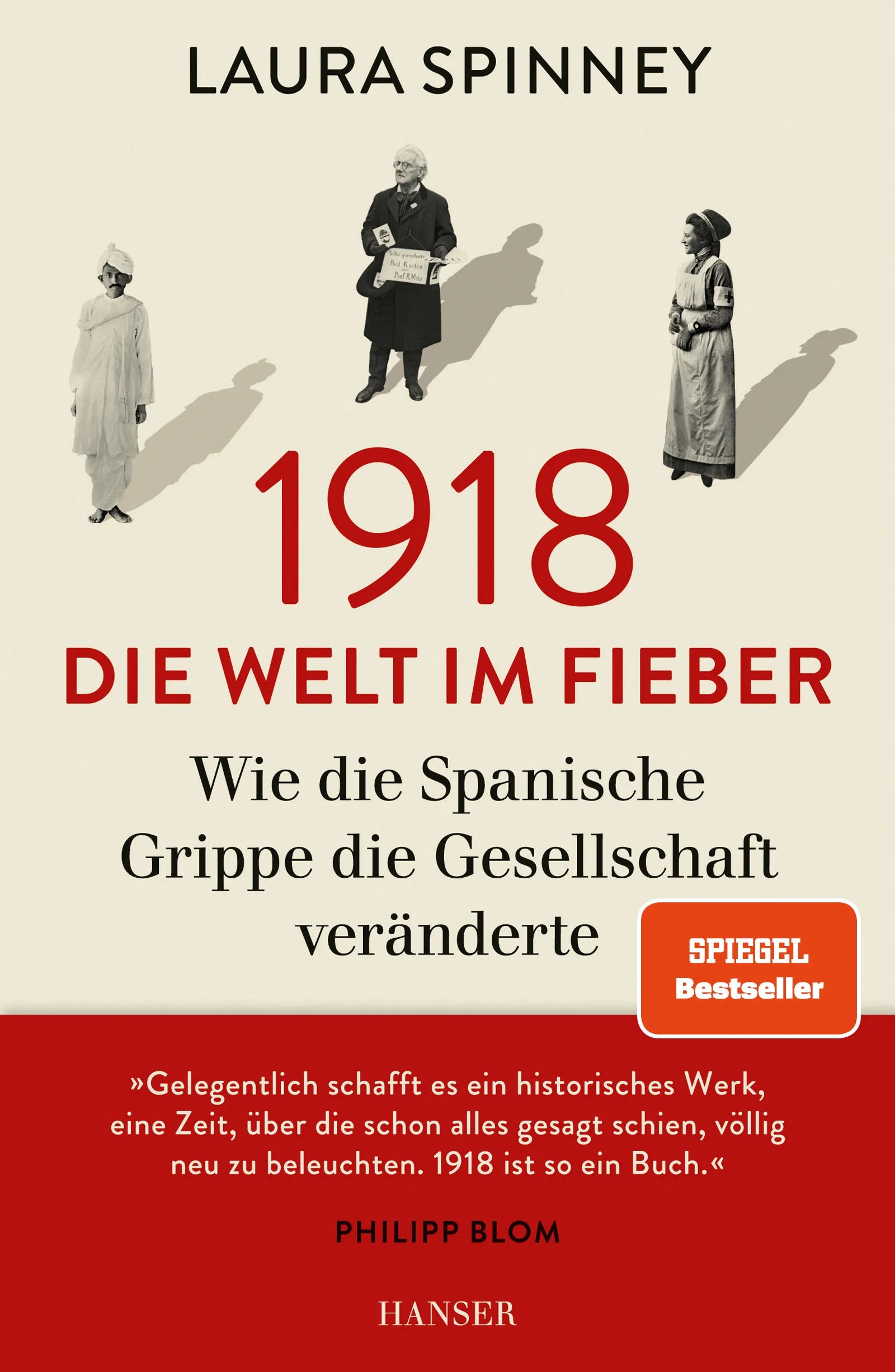 Buchcover von '1918 - Die Welt im Fieber' - Gebundene Ausgabe von Laura Spinney