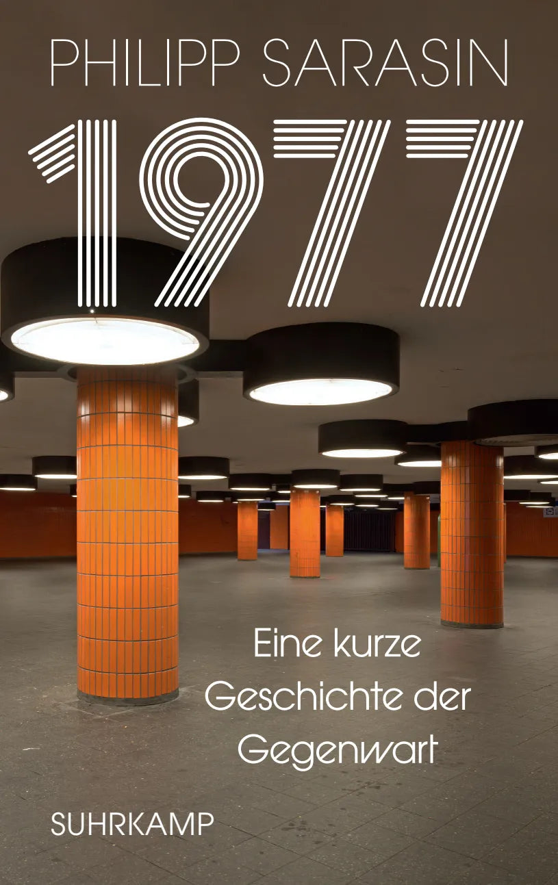 Buchcover von '1977' - Gebundene Ausgabe von Philipp Sarasin