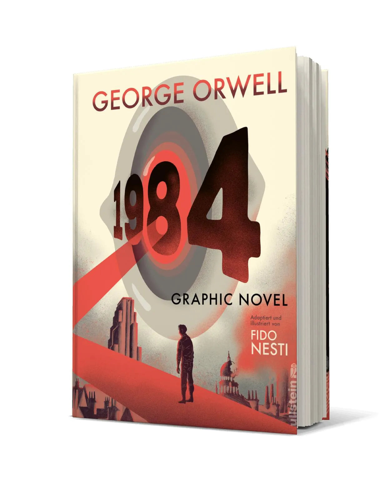 Buchcover von '1984' - Gebundene Ausgabe von George Orwell