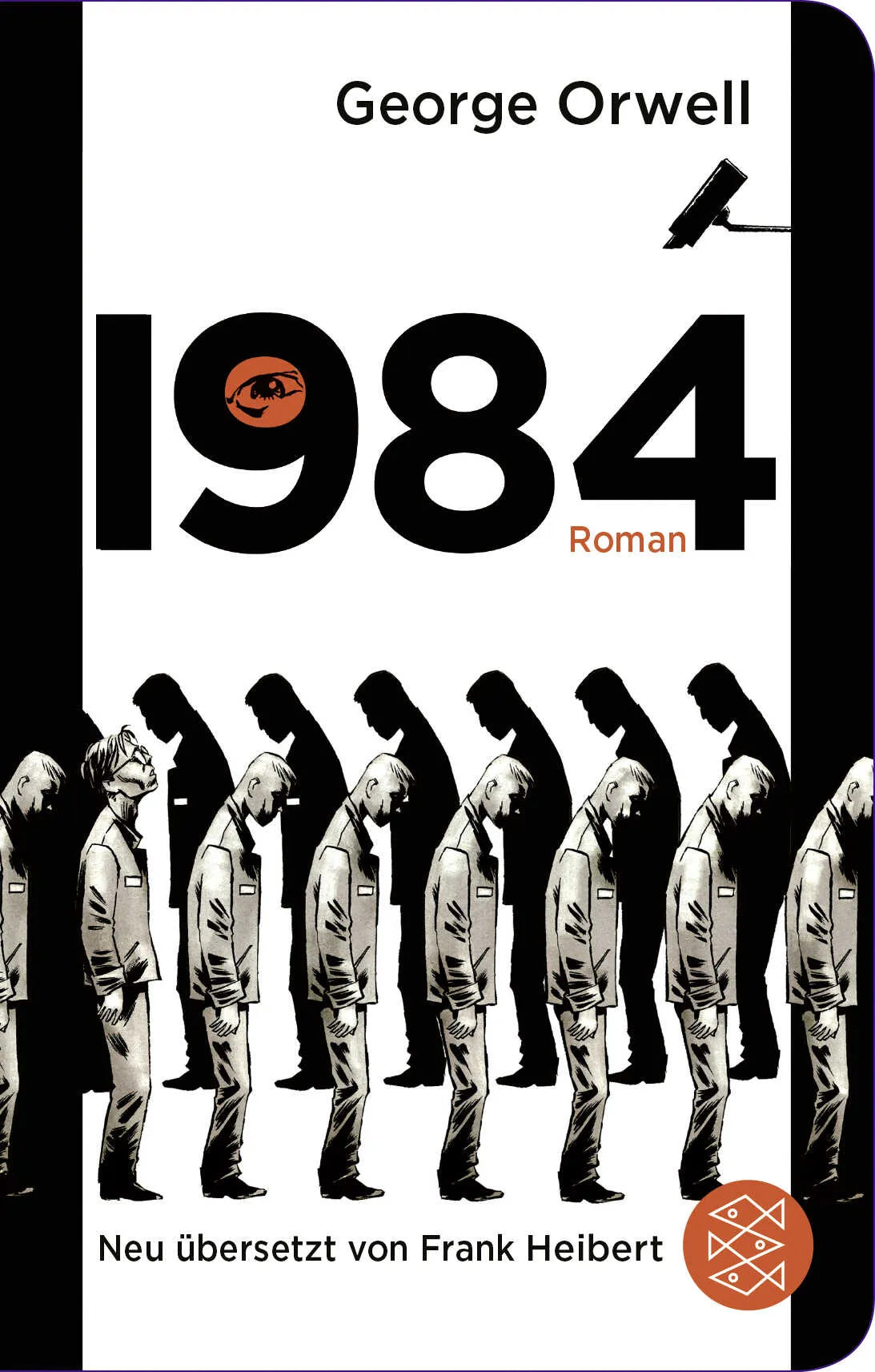 Buchcover von '1984' - Gebundene Ausgabe von George Orwell