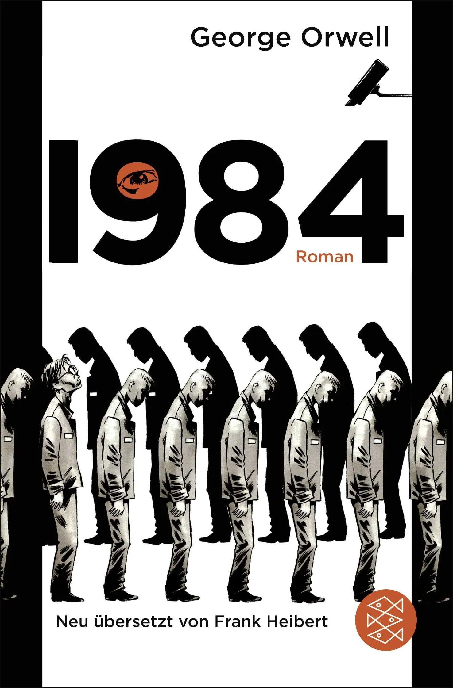 Buchcover von '1984' - Taschenbuch von George Orwell