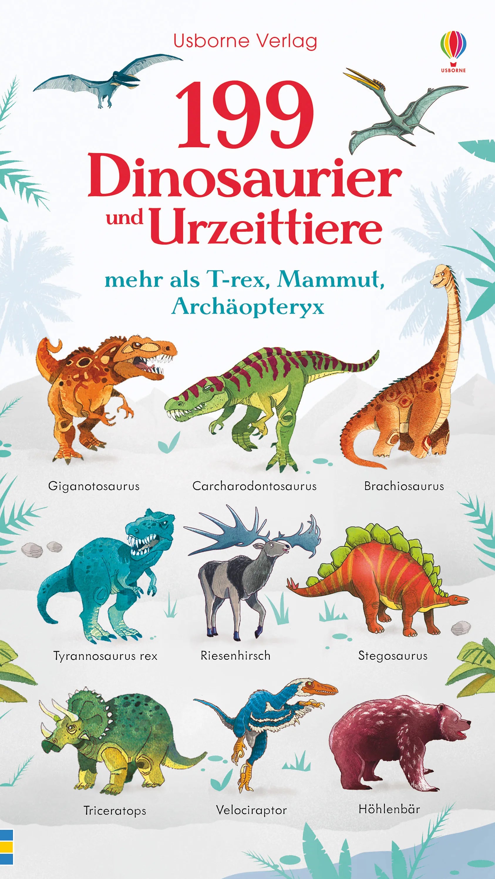 Buchcover von '199 Dinosaurier und Urzeittiere' - Gebundene Ausgabe von Hannah Watson