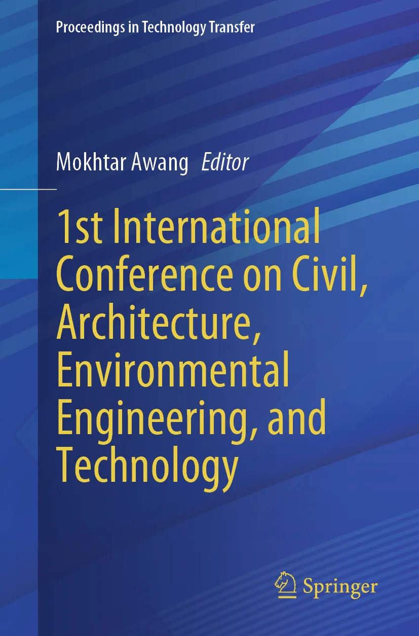 Cover: 1st International Conference on Civil, Architecture, Environmental Engineering, and Technology (E-Book)