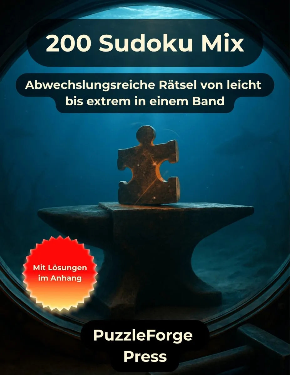 Cover: 200 Sudoku Mix (E-Book) von PuzzleForge* Press