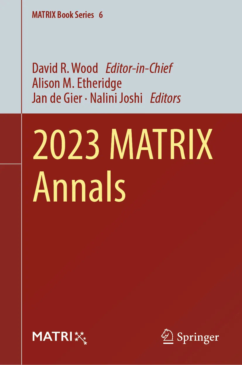 Cover: 2023 MATRIX Annals (E-Book)